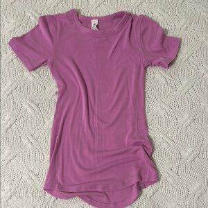 Lululemon Purple Short Sleeve Top